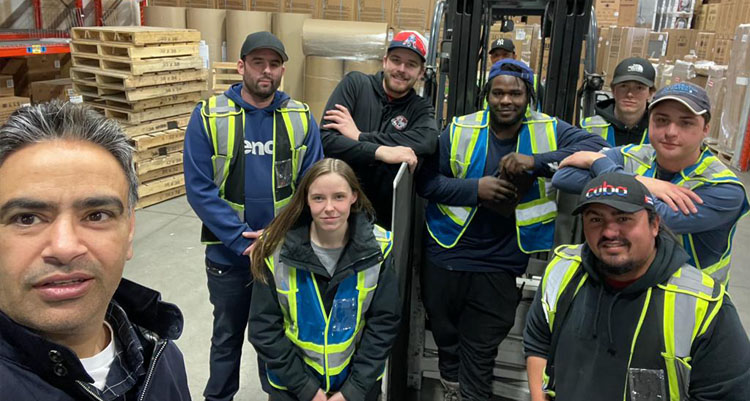 Canadian appliances source done training